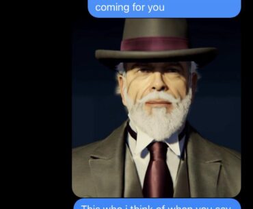 Shadow man ≠ Hat man
