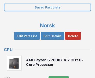 I ended up with this (the reason i didnt have the cheapest cpu cooler and things is because this is the cheapest in my curency (nok))