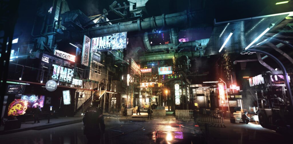 Cyber City, UNREAL 5 Concept. by JULIAN CALLE