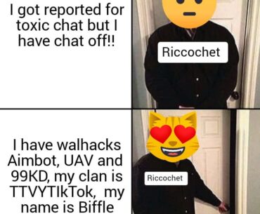 'Checks out' -Riccochet