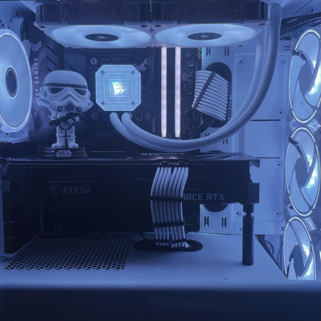 My black & white build
