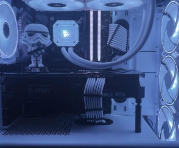 My black & white build