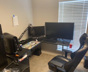 Toned down my setup, but I prefer it (no longer streaming)