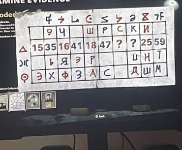 I'm trying to do a good ending run but I'm stuck on the code. could somebody help?