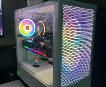 Nzxt h5 flow rtx 3080 build (plz don’t hate I’m only 14)