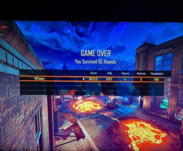 My high round on stream and I only got to 7th place….