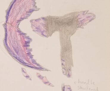 my attempt at drawing the Chrysalax