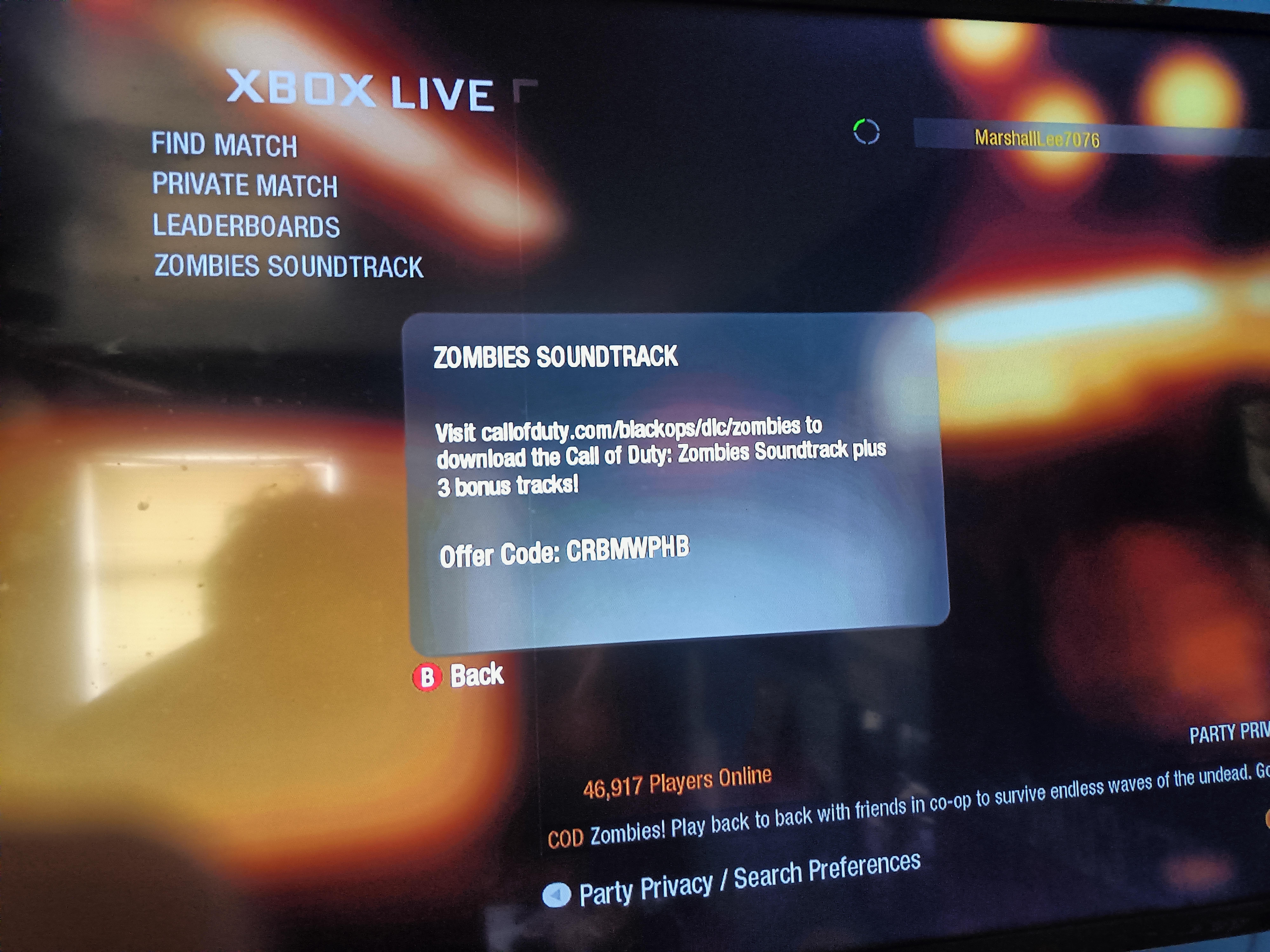 I have been playing BO1 zombies for YEARS. Is this new, or have I just never seen it before?