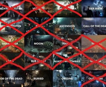 Call of Duty Zombies Elimination Game! 23rd round - Vote for your least favorite zombies map! In 16th PLACE, ZETSUBOU NO SHIMA was eliminated with 12% of the votes. Vote for your LEAST FAVORITE zombies map remaining. (Link to the poll is in the comments)