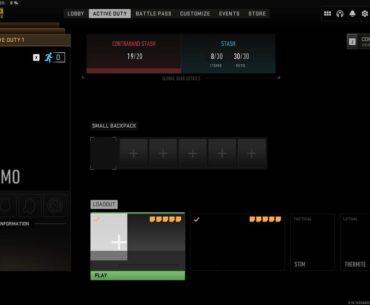 So whenever i Die in DMZ or sometimes leave a Match of multiplayer my game UI breaks and when i go to change my loadout for DMZ it makes it so i just cant do anything. when i hover over the weapon slots it just says "Play" and when i go to multiplayer and over over a class it removes the attachments