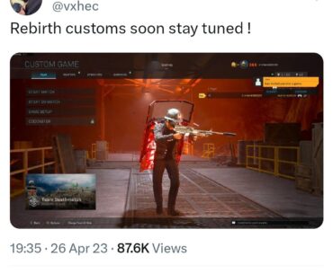 Is this real? Did they somehow figure out a way to play Rebirth in customs? Please someone tell me this is not clickbait