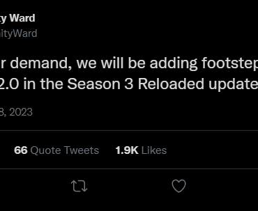 The only tweet I want to see from IW.