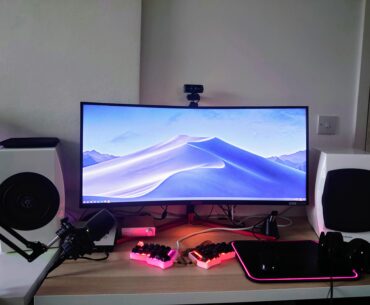 150% display, 100% Audio and 40% keyboard