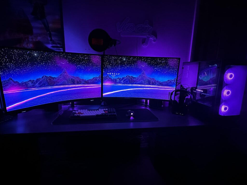 2 days into PC ownership and loving it (getting the RGB phase out of the way early) Desk accessories/useful Amazon find suggestions welcome!