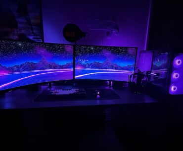 2 days into PC ownership and loving it (getting the RGB phase out of the way early) Desk accessories/useful Amazon find suggestions welcome!