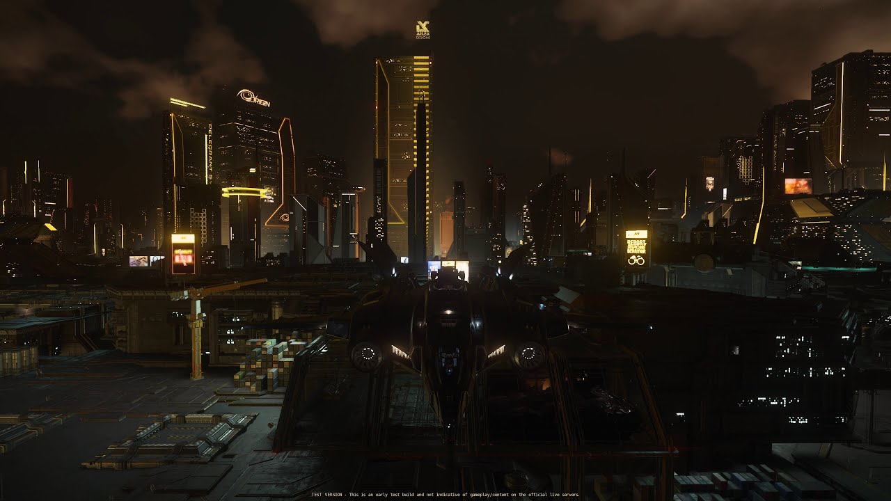 Star Citizen PTU (3.19) – Lorville Cityscape – First Look at the Lorville Skyline 2.0 Star Citizen PTU (3.19) - Lorville Cityscape - First Look at the Lorville Skyline 2.0