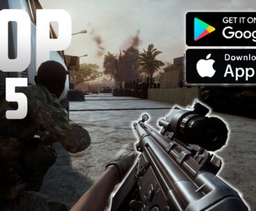 The Top 5 Best Fps games On Mobile! ANDROID & IOS