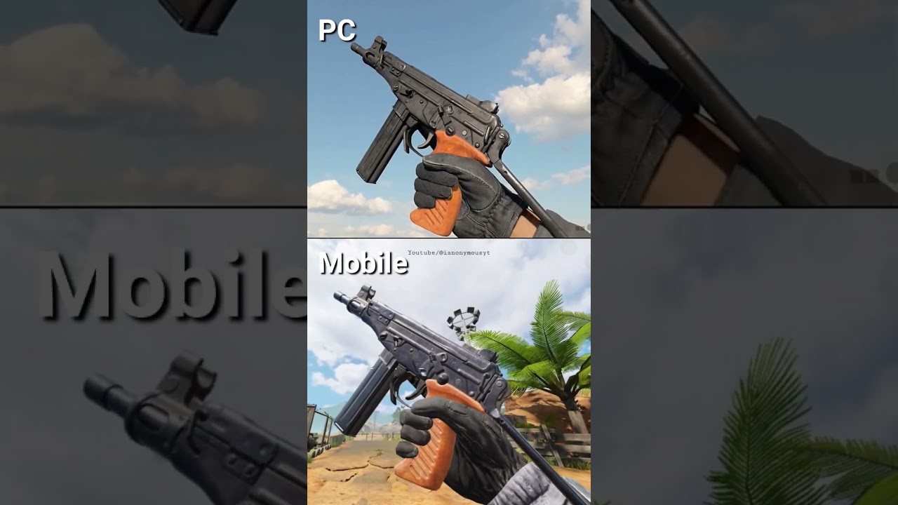 OTs 9 Smg comparison (Black Ops Cold War vs. Cod mobile) FPSHUB