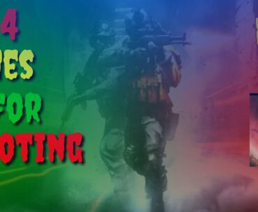 Top 4 shooting games like freefire&callofduty "Intense First-Person Shooter: Survive the Battle"