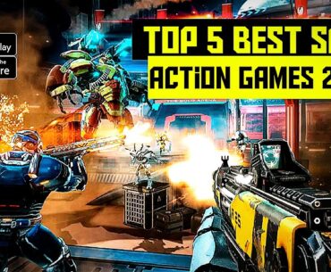 Top 5 Best Sci Fi Action FPS Games 2023 | Android & IOS