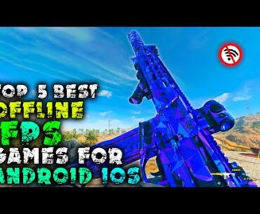 TOP 5 BEST OFFLINE FPS GAMEs Games for Android iOS || low end best fps games || Apex Shakib ||