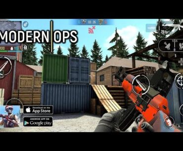 MODERN OPS GUN SHOOTING GAMES 60 FPS GRAPHICS
