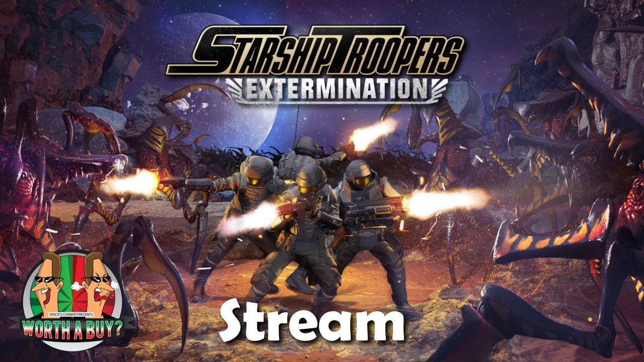 Macks Birthday Stream – Starship Troopers and other games. Macks Birthday Stream - Starship Troopers and other games.