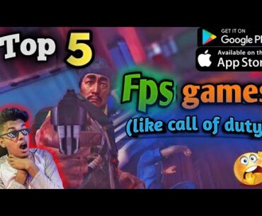 Top 5 BEST FPS Games Like Warzone Mobile for iOS/Android! High Graphics! [Free Download]