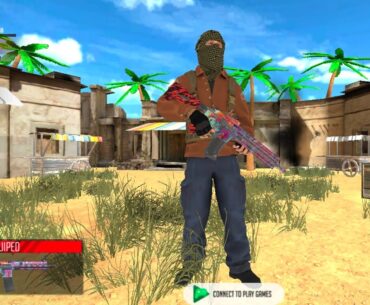 Gun Games FPS Shooting games Battle mode Android mobile games level 4 #games 1m