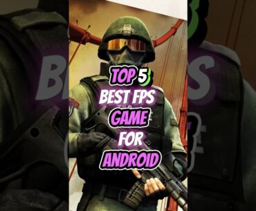 Top 5 Best FPS Games on Android (2023) #shorts