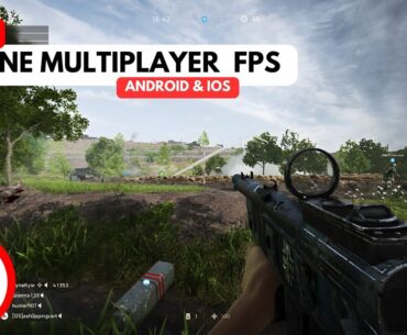 TOP 10 BEST OFFLINE MULTIPLAYER FPS GAMES FOR ANDROID AND iOS IN 2023 | BEST HIGH-QUALITY FPS GAMES.