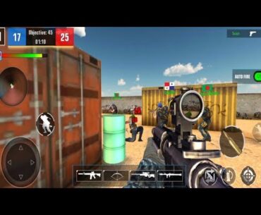 Shooting Strike Gun Game | FPS Games | Commando Secret Mission | Action Offline Game
