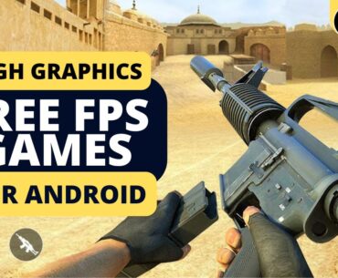 Top 5 BEST FREE FPS Games for Android (High Graphics)