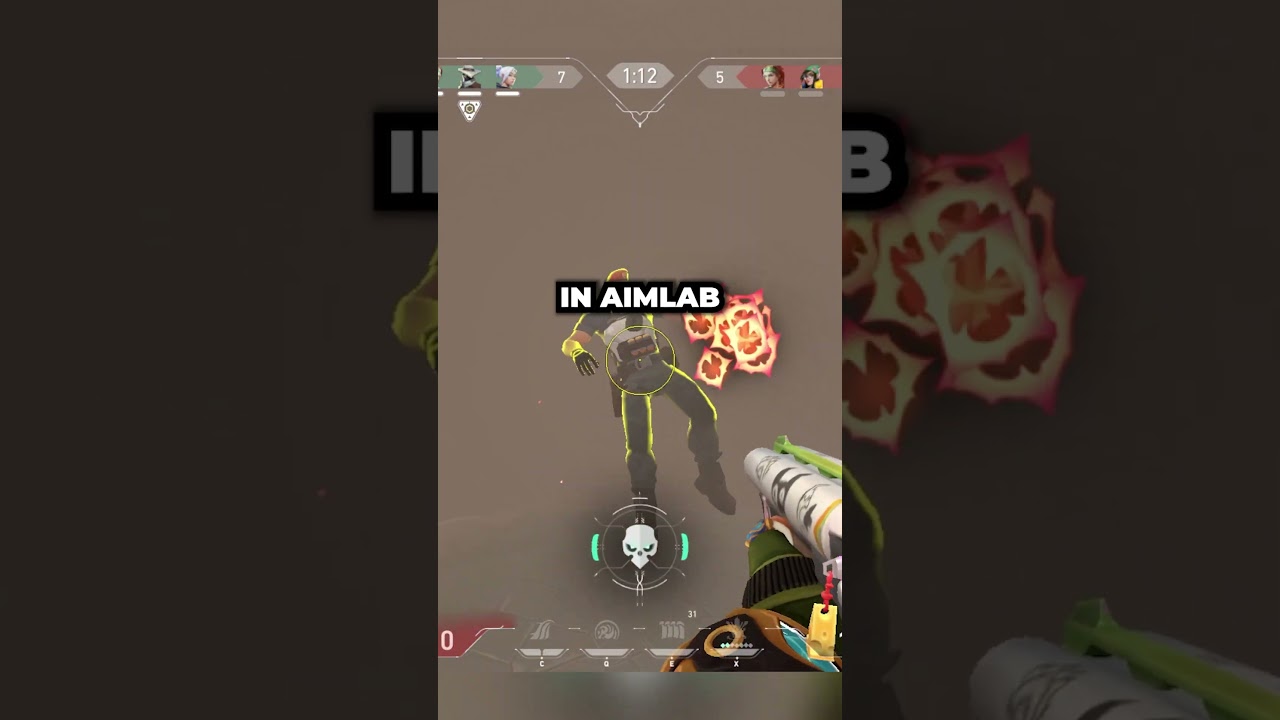 This is what 5000 hours of aimlab looks like (VALORANT) This is what 5000 hours of aimlab looks like (VALORANT)