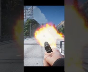 GTA V Highway Shotout #shorts #short #gta5 #gta6graphics #gaming