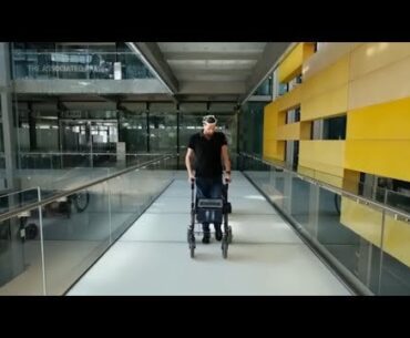 Paralyzed man walks after bluetooth connects his brain and spine