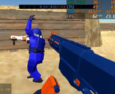 Nerf War Battle (Nerf First Person Shooter) NERF Blaster Arsenal (Nerf Mod Gameplay) Nerf Gun Game