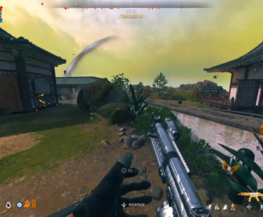 Not a single bullet hit the first guy XD