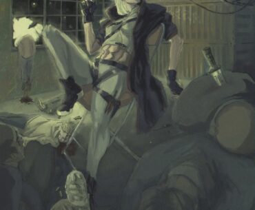 "Only Happy when it rains" concept piece for a cyber punk comic I'm developing