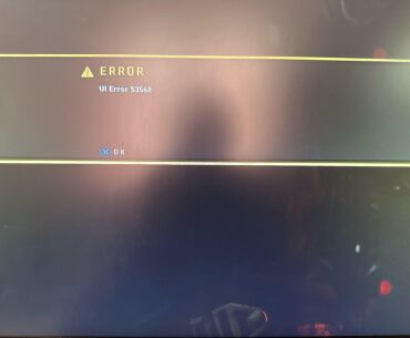 Getting UI error