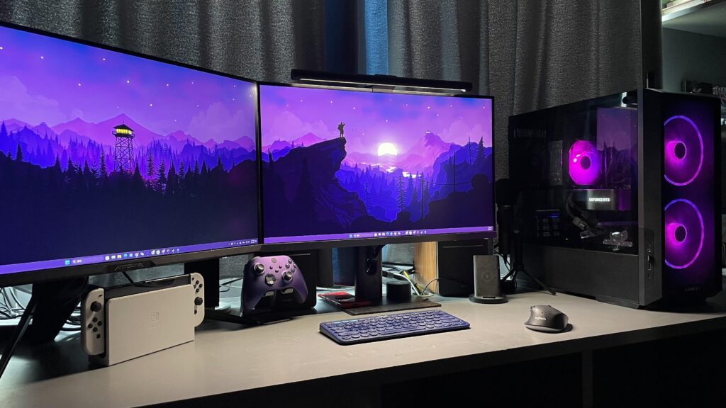 My PC set up