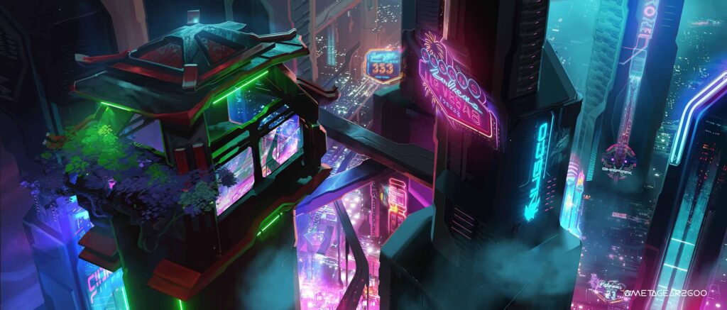 The dojo city view by MetaGear2600