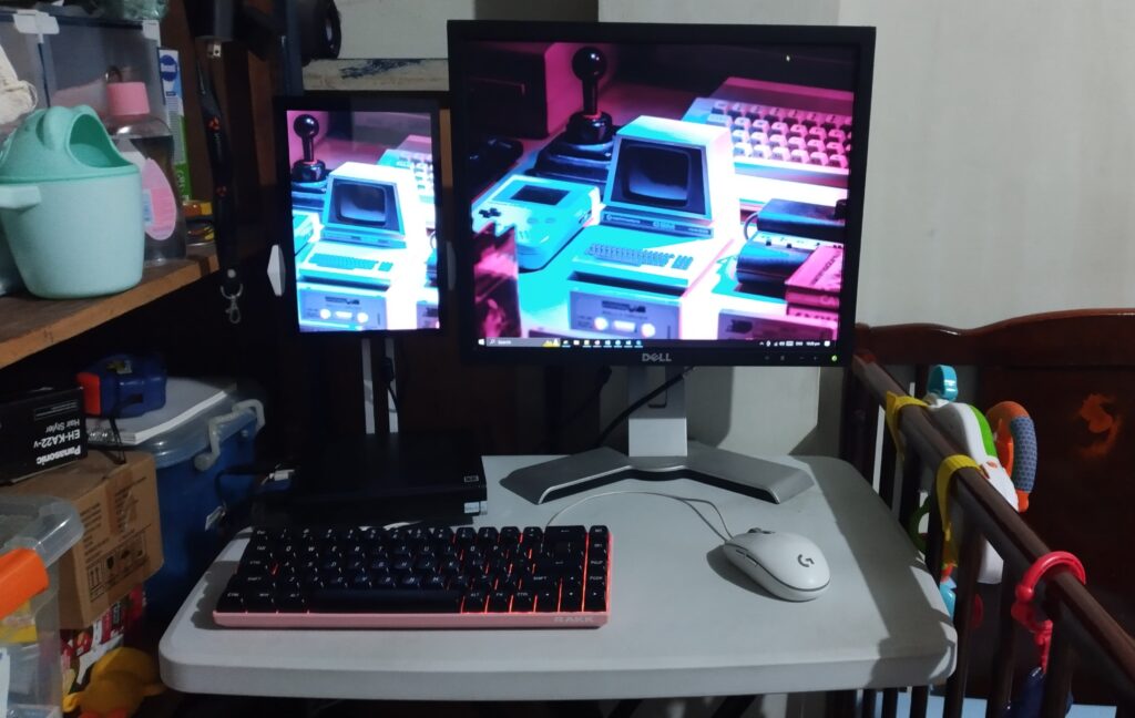 LG DualUp was too expensive. That "tablet" is also a monitor