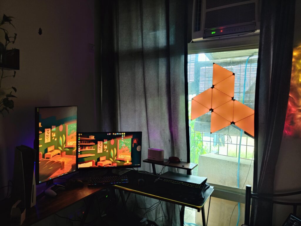 My gaming+work station