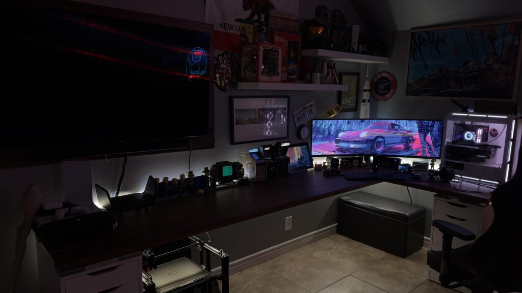 Finally finished setup