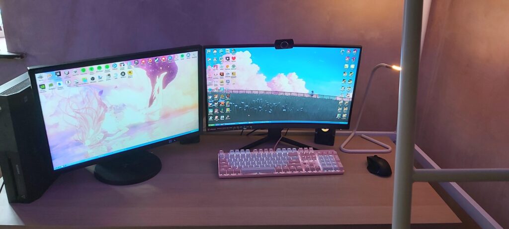 Battlestation so far just got a new keyboard