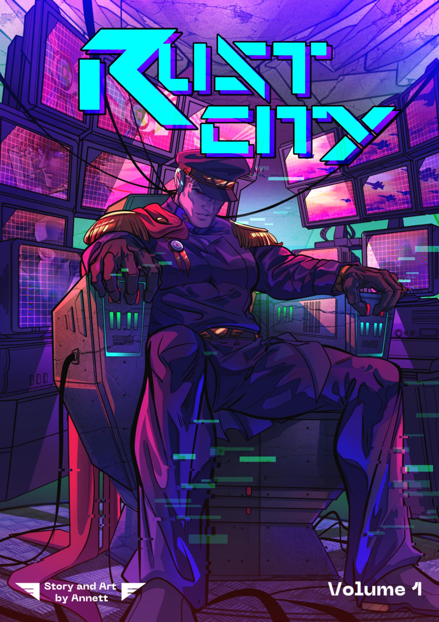 The Empire has no mercy – will you hide or rise? My Scifi-Cyberpunk comic Rust City will be running on Kickstarter for the last 24 hours now! Dystopia, concrete, badass characters and lots of neon colors – take a look on https://www.kickstarter.com/projects/annett/rust-city-volume-1 💜 The Empire has no mercy - will you hide or rise? My Scifi-Cyberpunk comic Rust City will be running on Kickstarter for the last 24 hours now! Dystopia, concrete, badass characters and lots of neon colors - take a look on https://www.kickstarter.com/projects/annett/rust-city-volume-1 💜