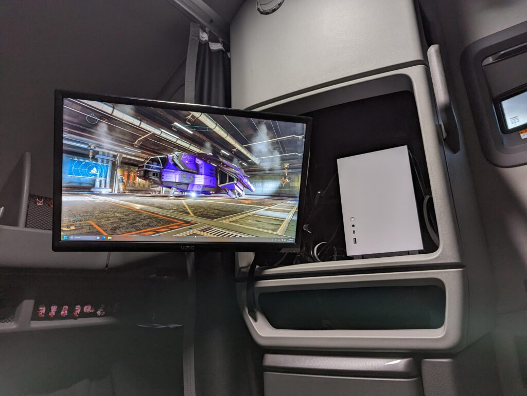 My new trucking battle station!