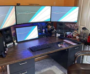 Haven't posted my workstation in a while. Hope it looks neat!