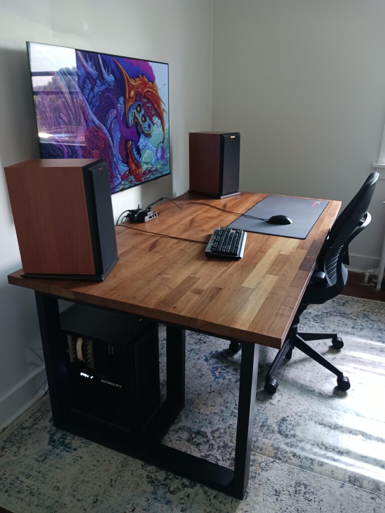 My set up from the future